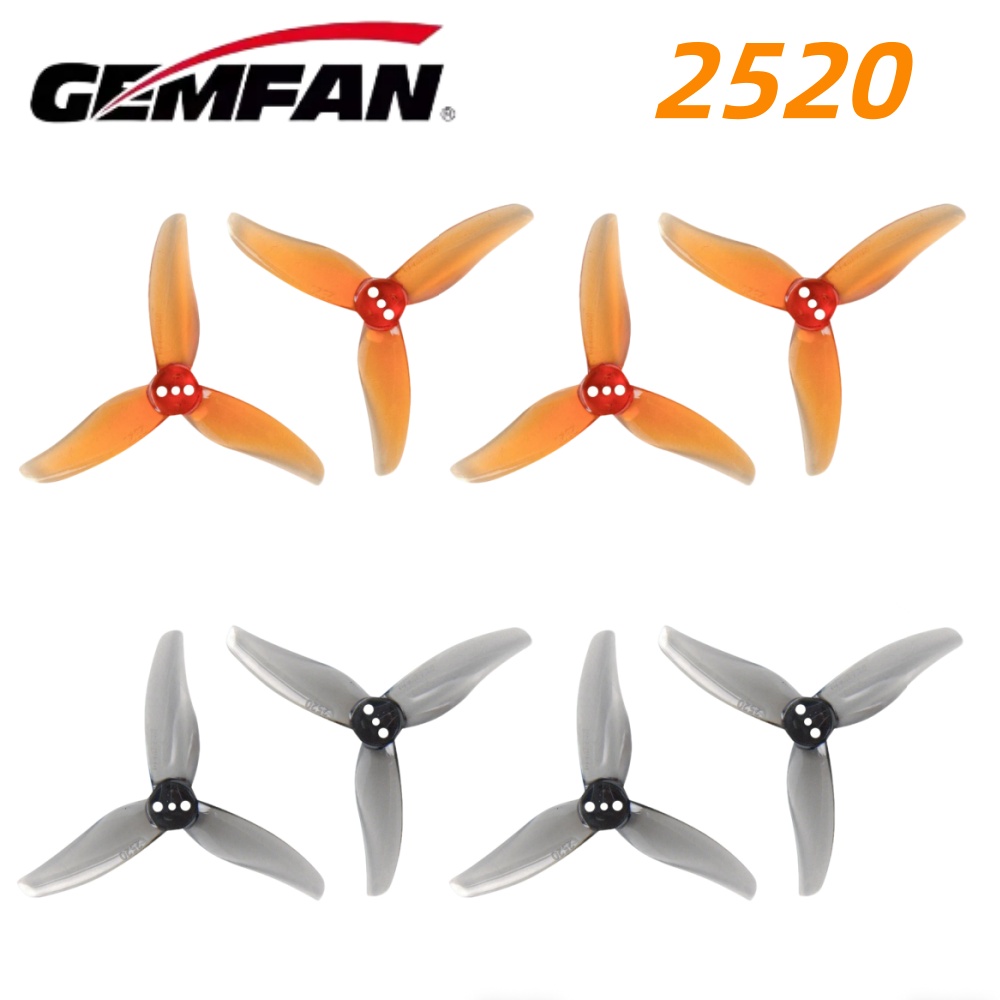 Drone Gimbal Controller - 4 çift Gemfan Hurricane 2520 2.5X2X3