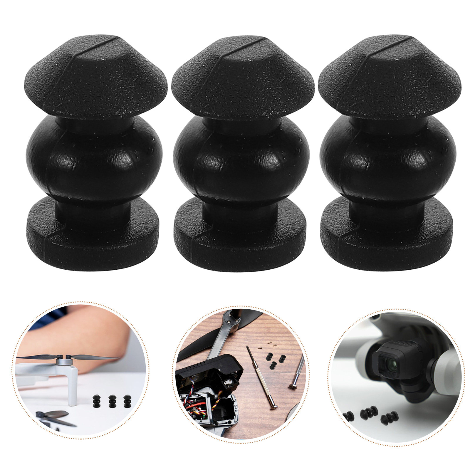 Drone Gimbal Dampener - 10 Adet Rc Drone Gimbal Silikon