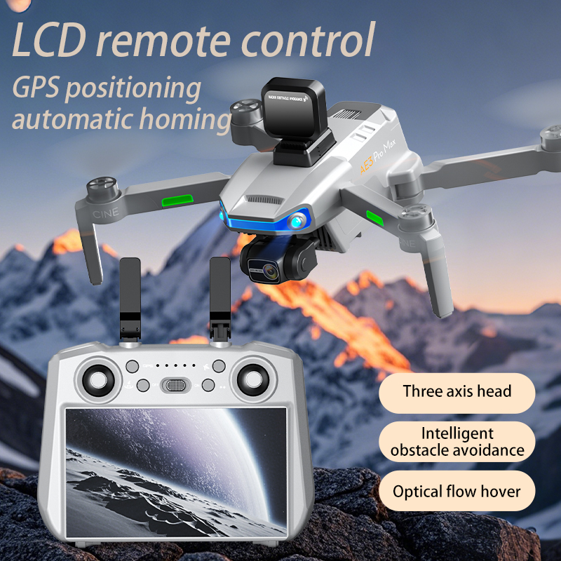 Drone Gimbal 3 Axis - AE3 PRO Max YENI LCD SC