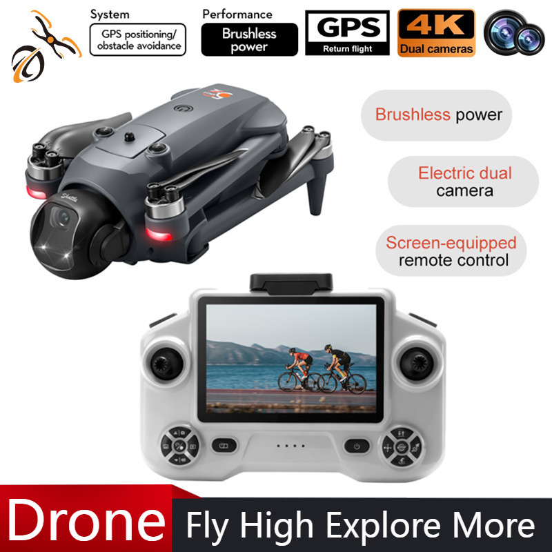 Drone Gimbal Brushless - YENİ YL059 Mini RC Quadcopter 4K