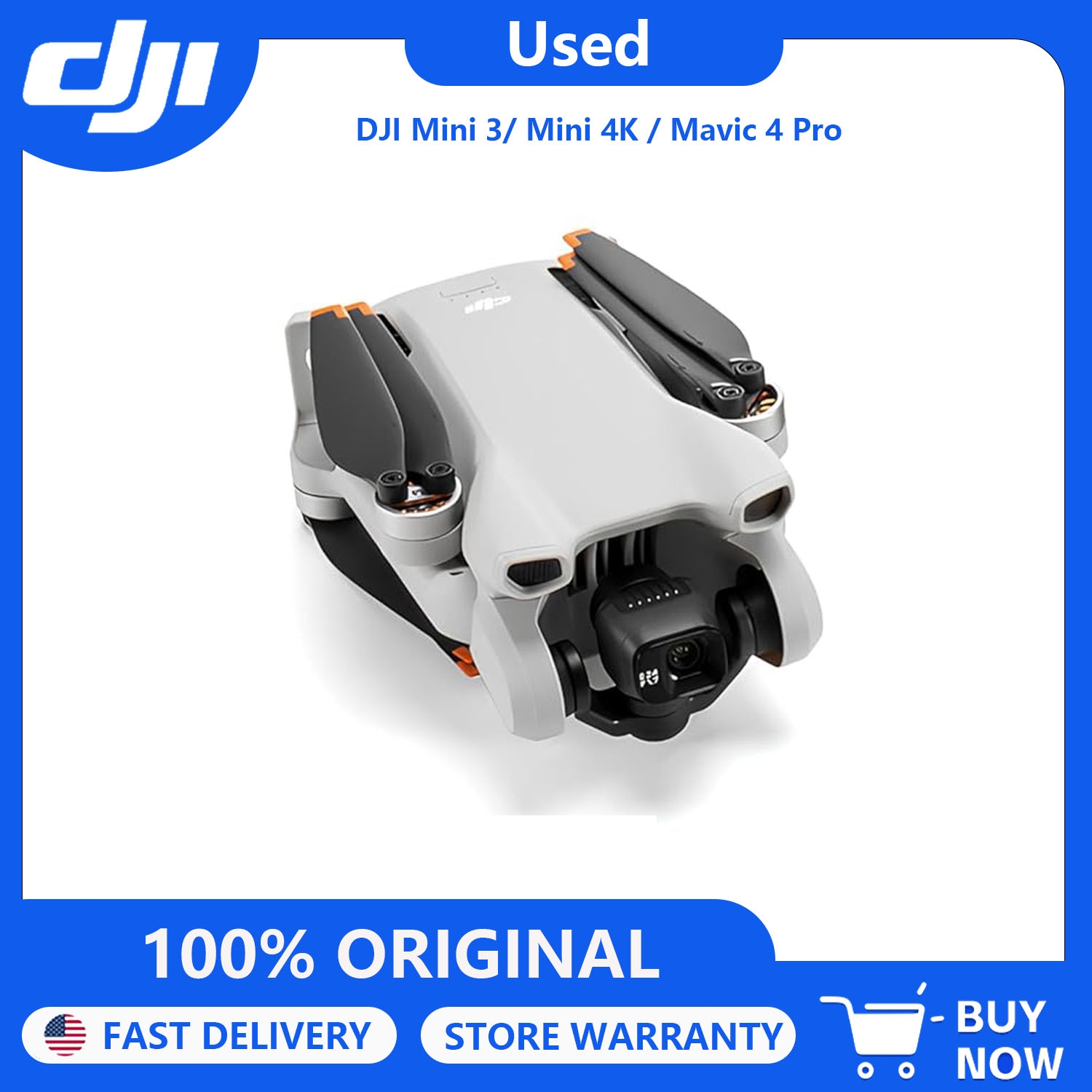 Yenilenmiş DJI Mini 3 / Mini 4 - Drone Gimbal 3 Axis incelemesi ve fiyatı