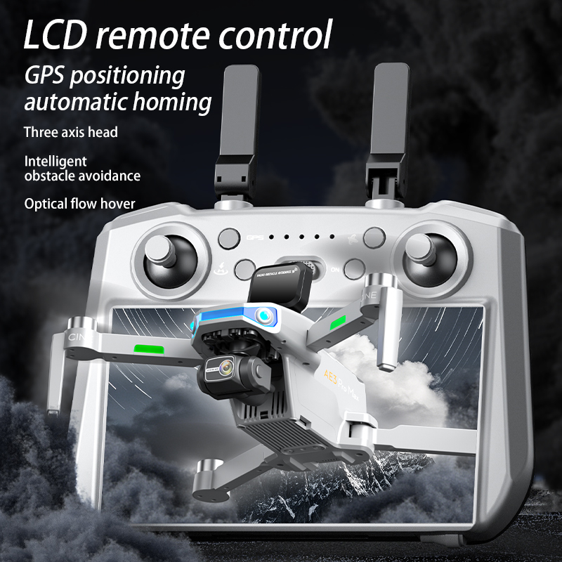 AE3 PRO Max YENI LCD SC GPS Dr - Drone Gimbal 3 Axis incelemesi ve fiyatı