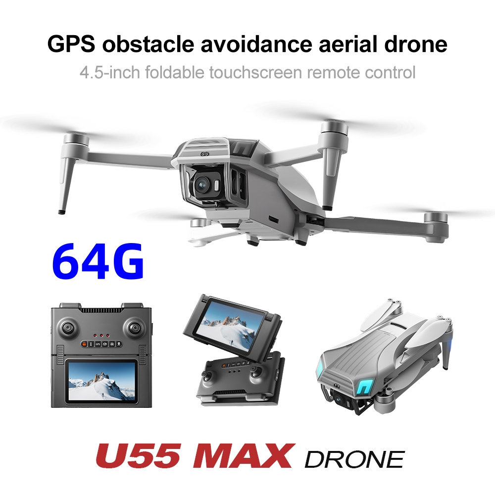 NCZOBOE U55 GPS Drone Ekranlı  - Drone Gimbal 2 Axis incelemesi ve fiyatı