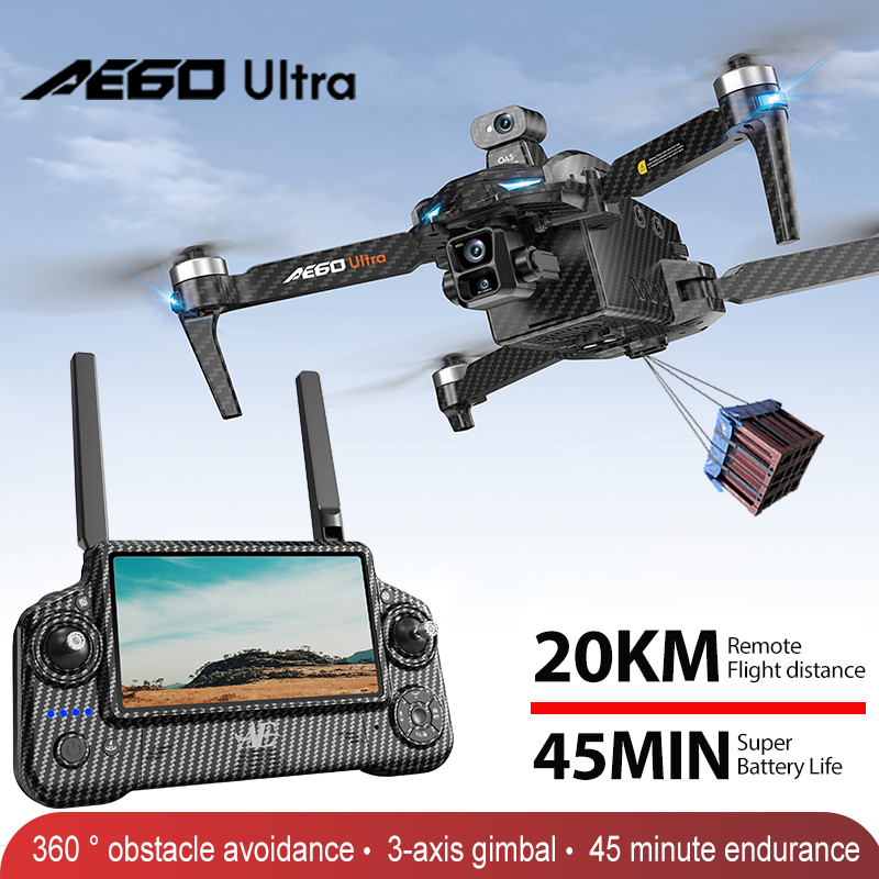 AE60 GPS Drone Profesyonel 8K  - Drone Gimbal Brushless incelemesi ve fiyatı