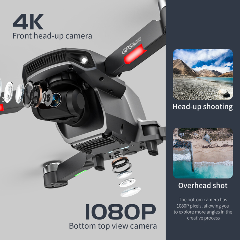 L106 Pro 3 Drone 5G WIFI FPV K - Drone Gimbal 2 Axis incelemesi ve fiyatı